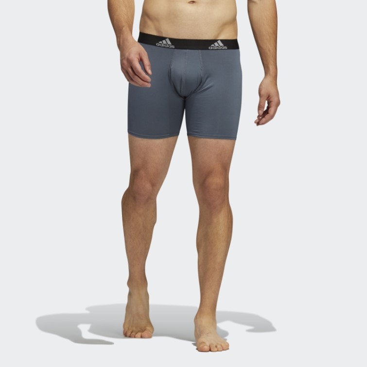 Adidas Boxer Performance Gris 3 Paires