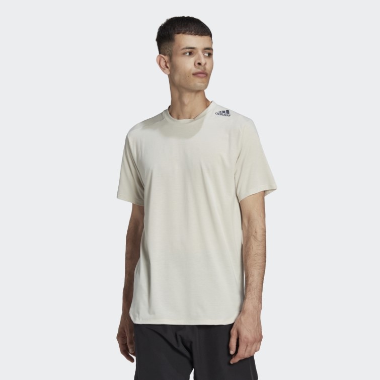 Conçu Pour L'entraînement Tee Adidas Aluminium