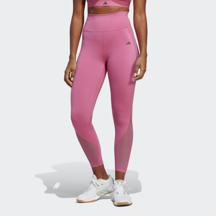 Leggings D'entraînement Hiit 7/8 Fuchsia Sur Mesure Adidas