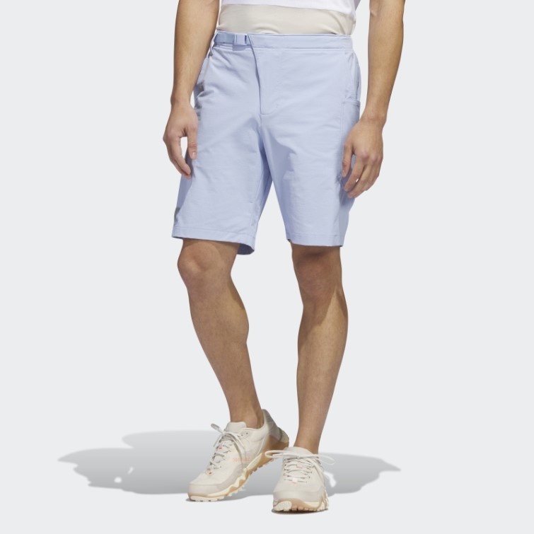 Adidas Bleu Aube Adicross Golf Shorts
