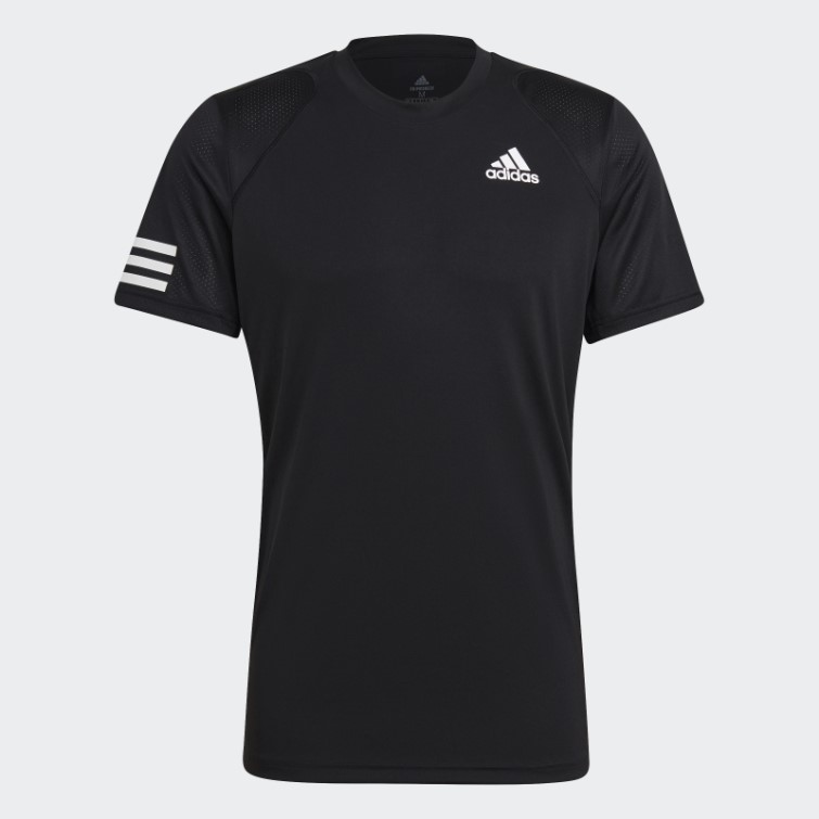 Adidas Club Tennis 3-stripes T-shirt Blanc Chaud