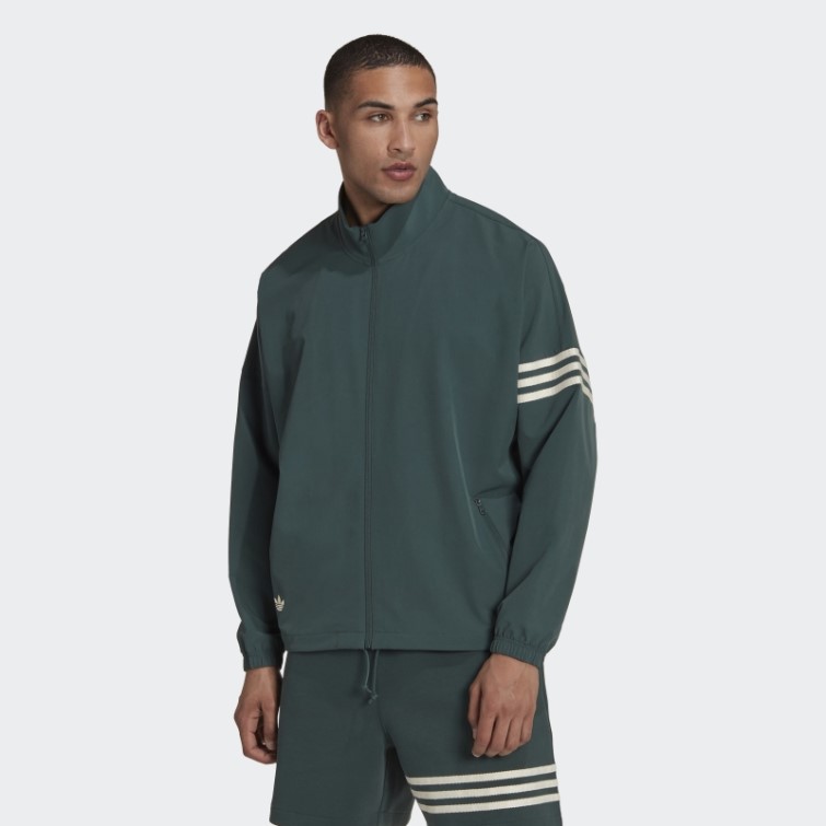 Adicolor Neuclassics Track Top Adidas Vert Minéral