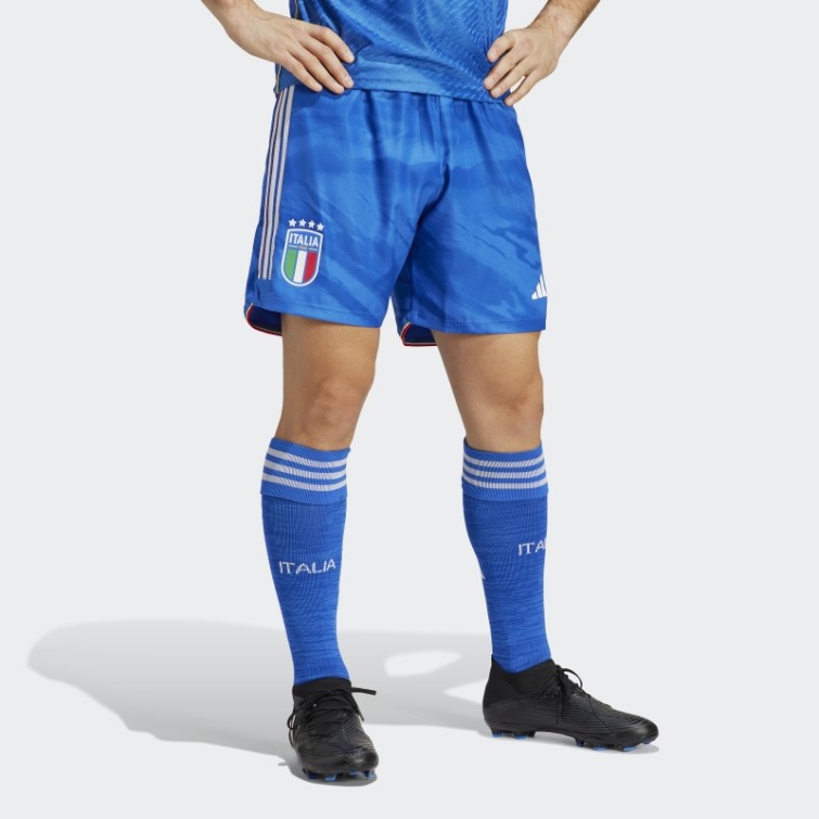 Short Adidas Italy 23 Home Authentique Bleu