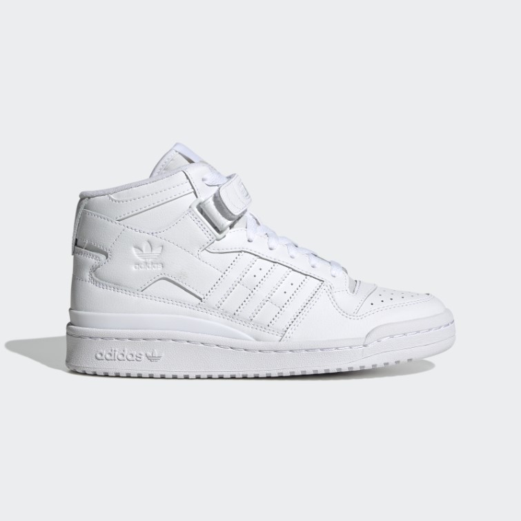 Adidas Forum Mid Chaussures Blanches élégantes