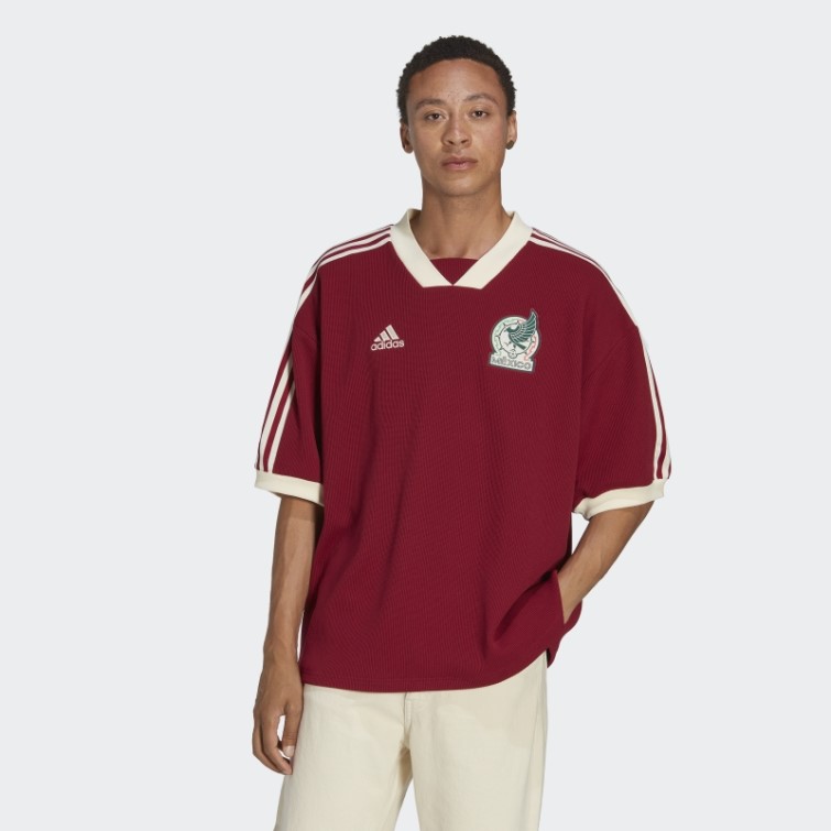 Maillot Adidas Mexico Icon Coll Bordeaux