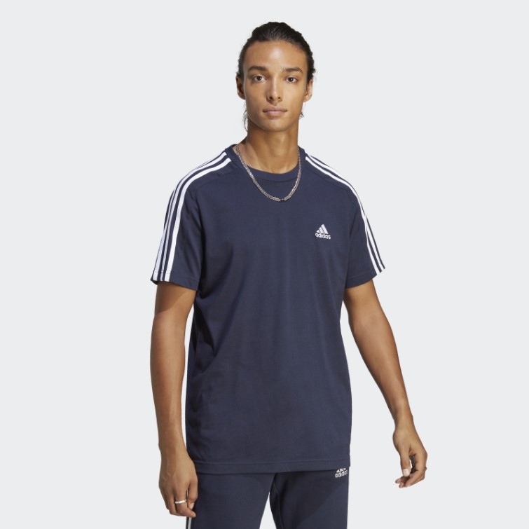 T-shirt à 3 Bandes En Jersey Simple Ink Essentials Adidas