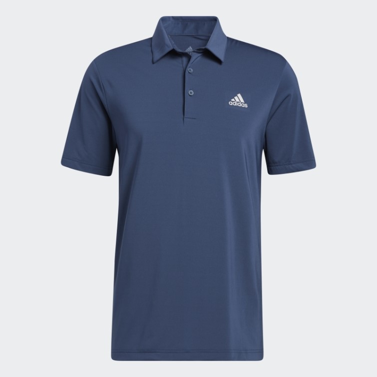 Polo Adidas Ultimate365 Uni Sur La Poitrine Gauche Bleu Marine
