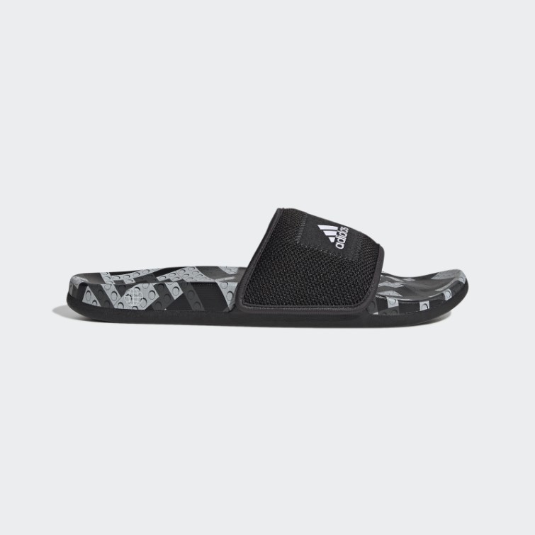 Adidas Adilette Comfort X Lego Slides Noir