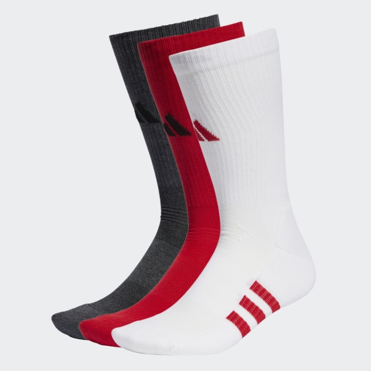 Adidas Performance Chaussettes Mi-mollet Matelassées 3 Paires écarlate