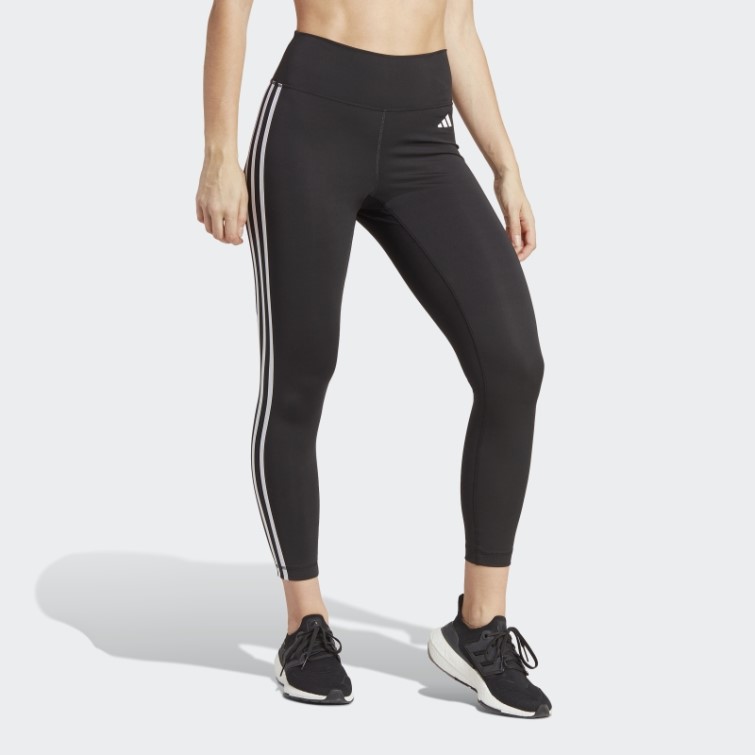Legging Adidas Train Essentials 3-stripes Taille Haute 7/8 Noir Mode