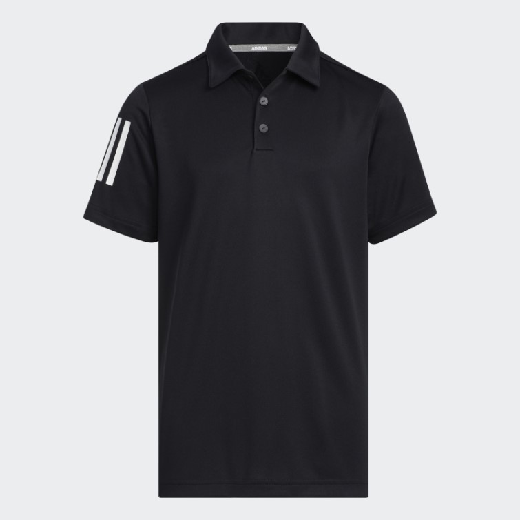 Adidas Polo 3 Bandes Noir