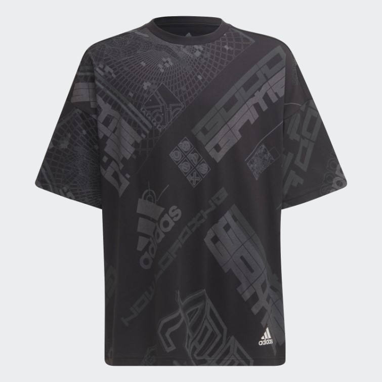 Adidas Arkd3 T-shirt Imprimé Allover Noir
