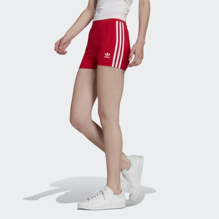 Short Traçable Adicolor Classics Adidas Rouge