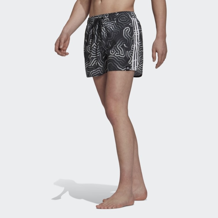 Short De Bain Color Maze Clx Très Court Noir Adidas
