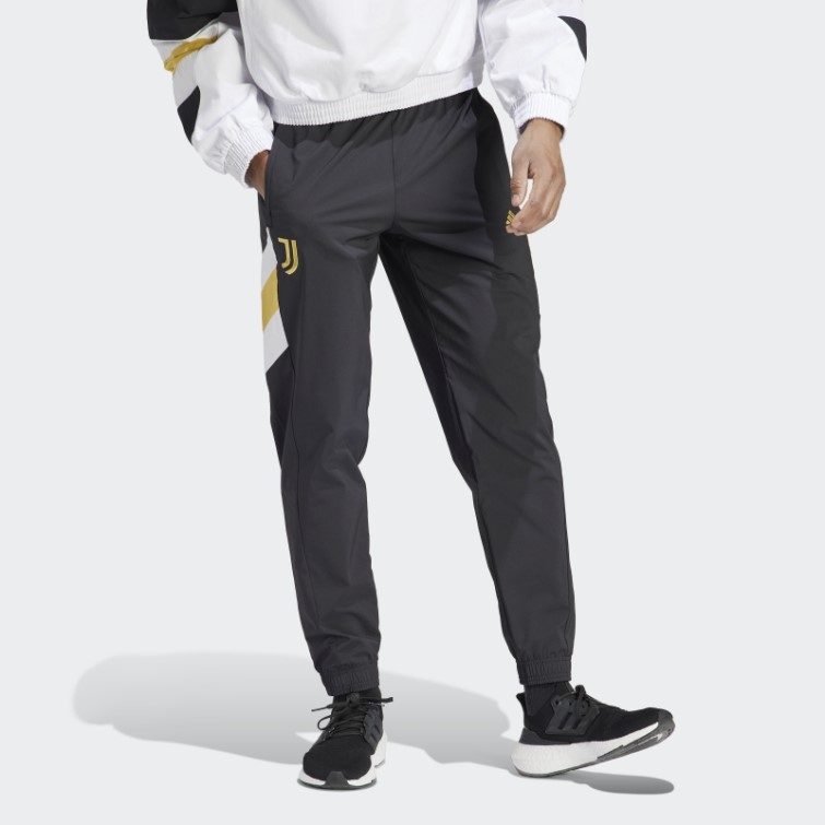 Adidas Juventus Icon Pantalon Tissé Noir