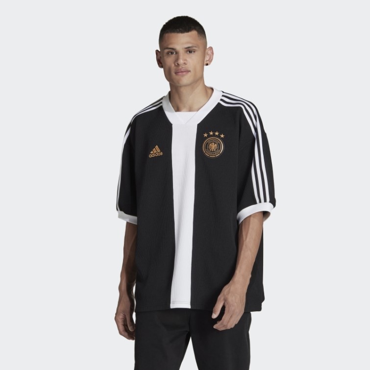 Adidas Maillot Trois-quarts Allemagne Icône Noir
