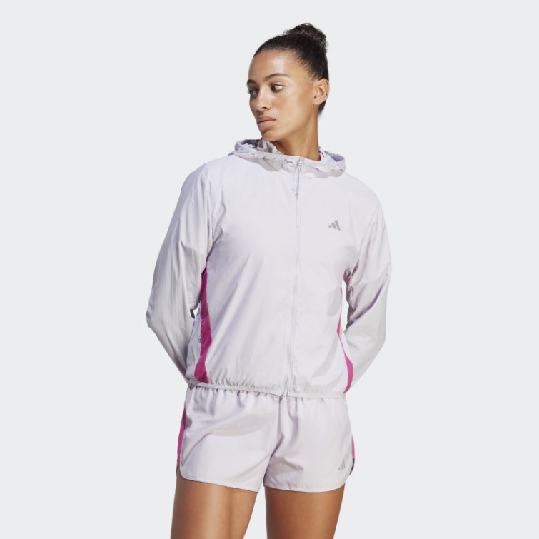 Coupe-vent Run It Silver Dawn Adidas