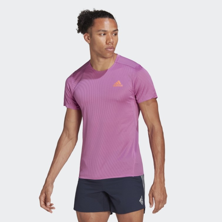 T-shirt Adizero Speed Lilas Adidas