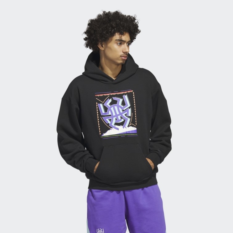 Adidas D.o.n. Sweat à Capuche Excellence Noir