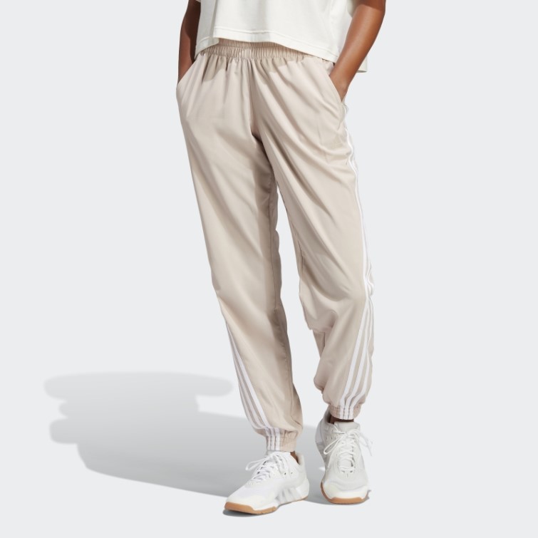 Taupe/blanc
