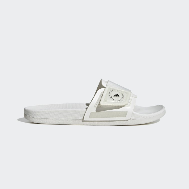 Adidas By Stella Mccartney Slides Blanc Fashion
