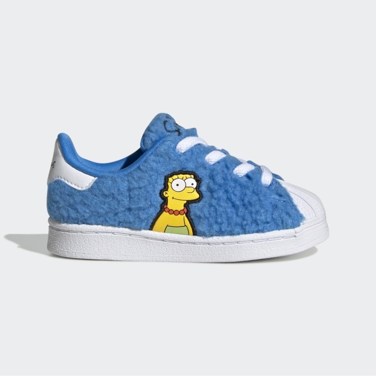 Adidas Simpsons Marge Superstar Blanche