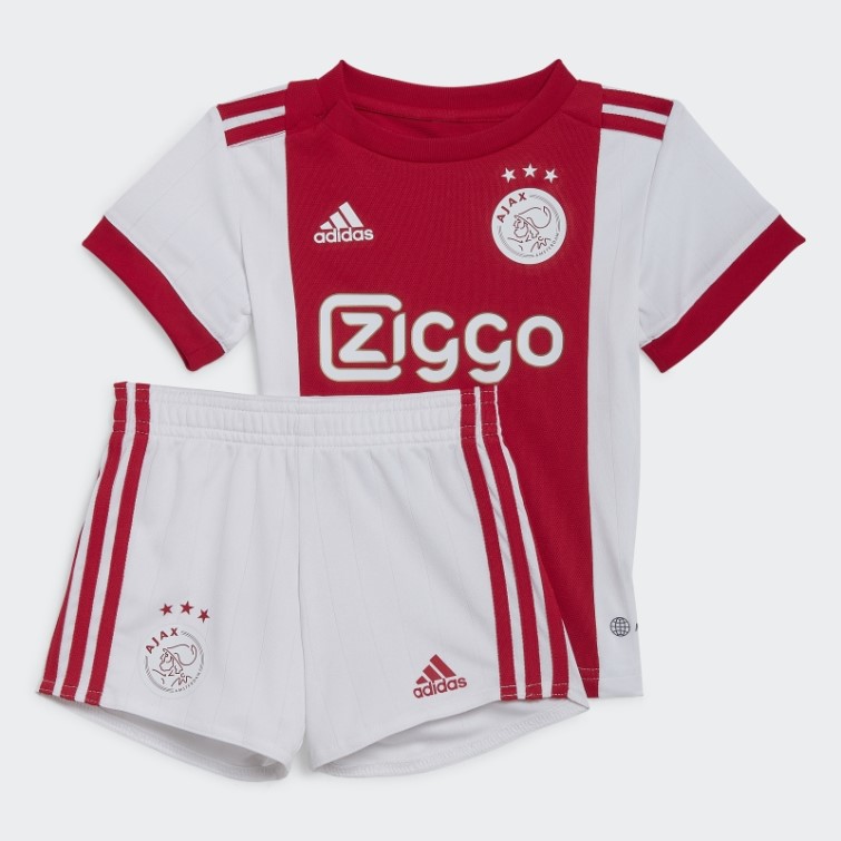 Adidas Kit Domicile Pour Bébé Ajax Amsterdam 22/23 Bold Rouge