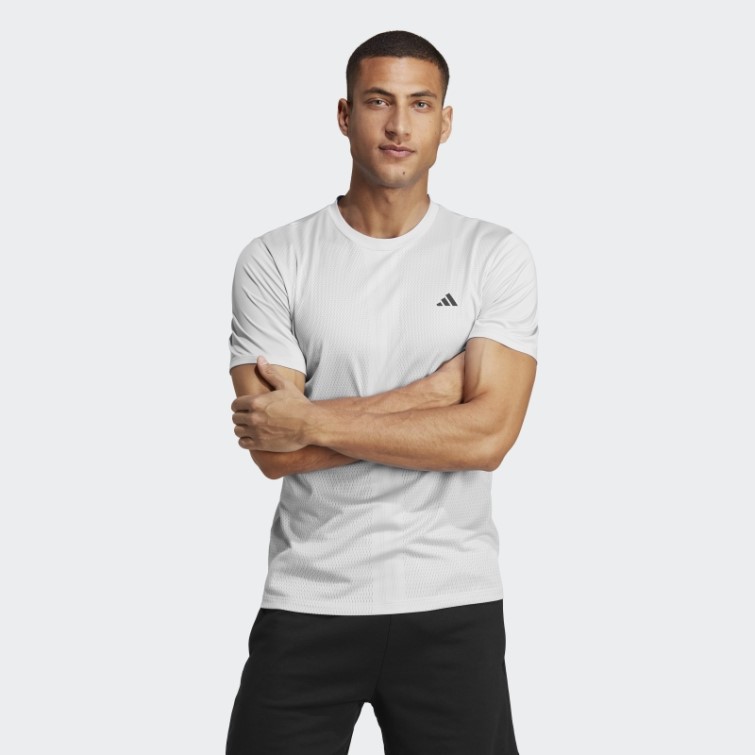 T-shirt D'entraînement Technique Adidas Hiit Blanc