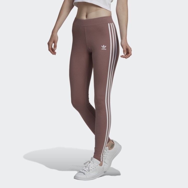 Collant Adidas Adicolor Classics 3 Bandes Violet