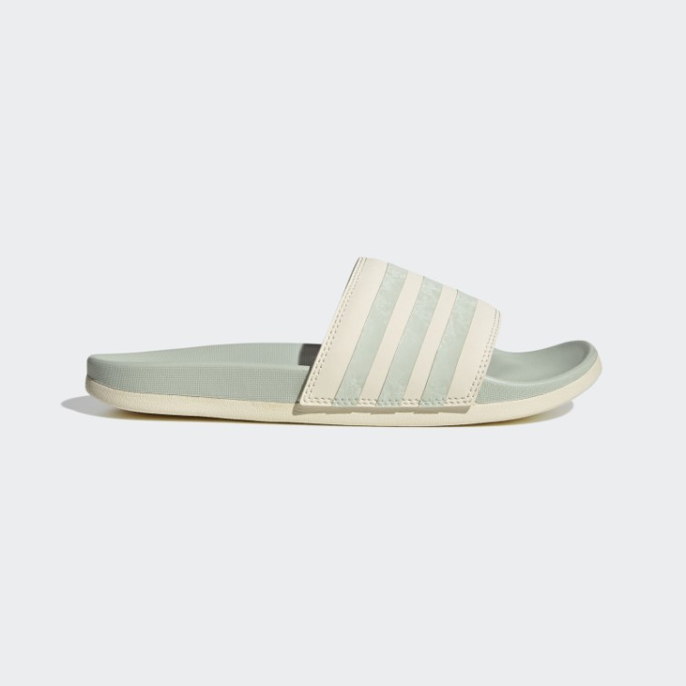 Adidas Adilette Confort Diapositives Vert