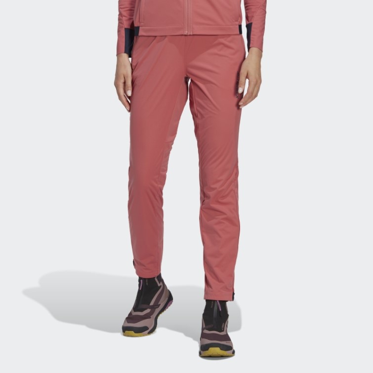Pantalon De Jogging Softshell De Ski De Fond Rouge Terrex Xperior Adidas
