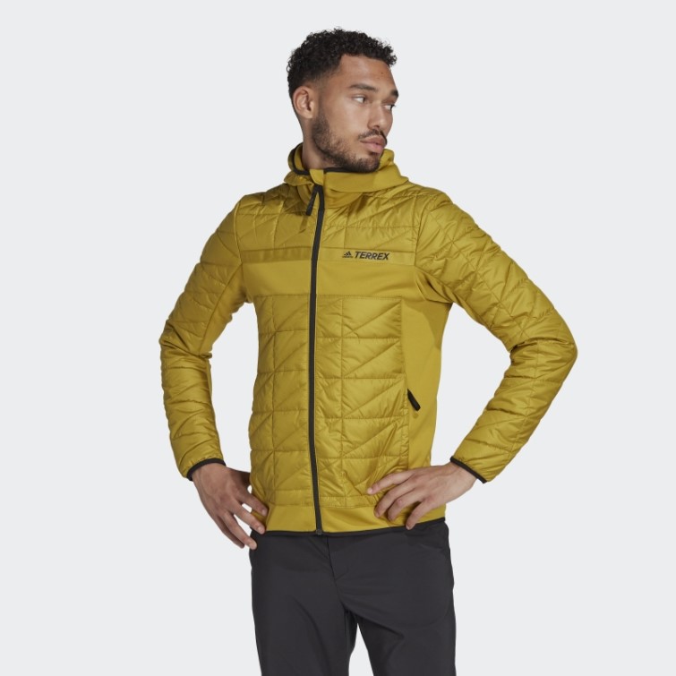 Veste Isolante Multi-hybride Terrex Olive Adidas