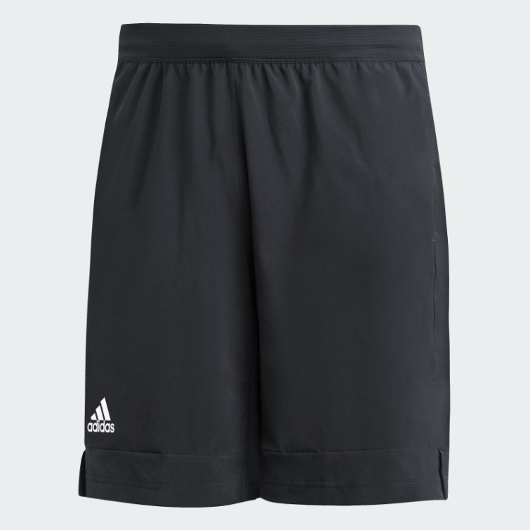 Short D'entrainement Stadium Avec Poches Adidas Noir