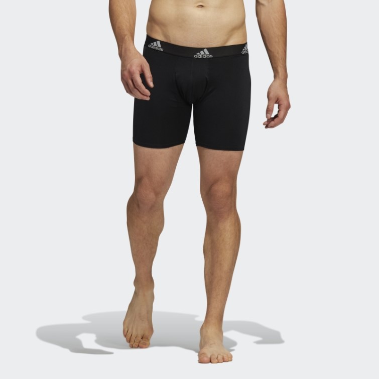 Boxer Performance 3 Paires Adidas Noir