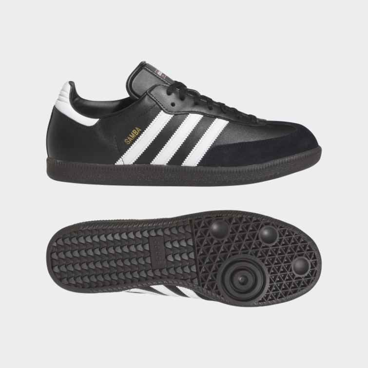 Adidas Samba Cuir Chaussures Noir