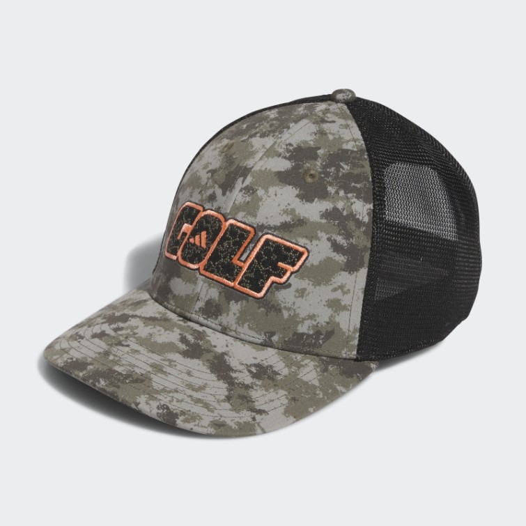 Casquette De Camionneur à Profil Bas Golf Imprimé Camouflage Adidas