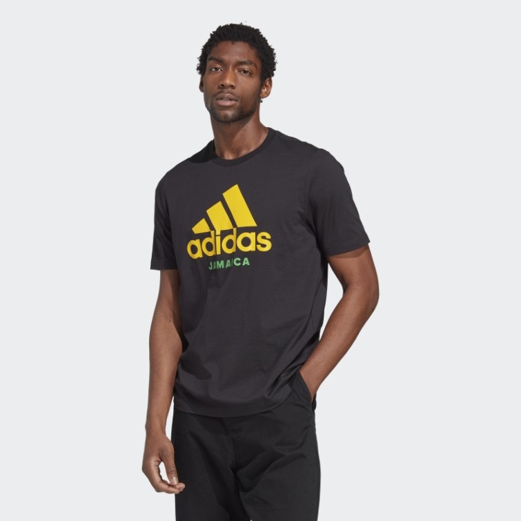 Adidas Jamaica T-shirt Graphique Noir