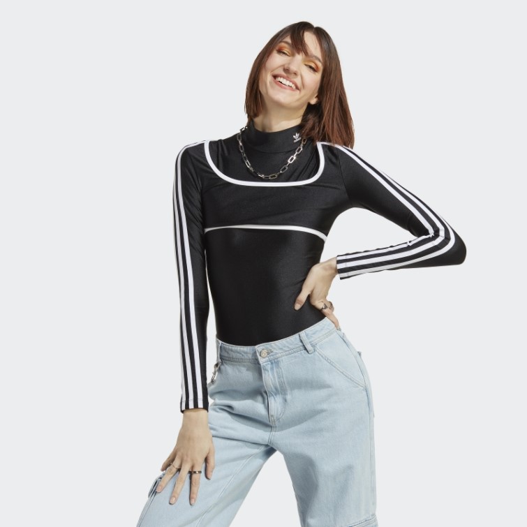 Adidas Body Noir Manches Longues