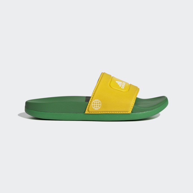 Adidas Adilette Eqt Jaune Confort X Lego Slides Mode