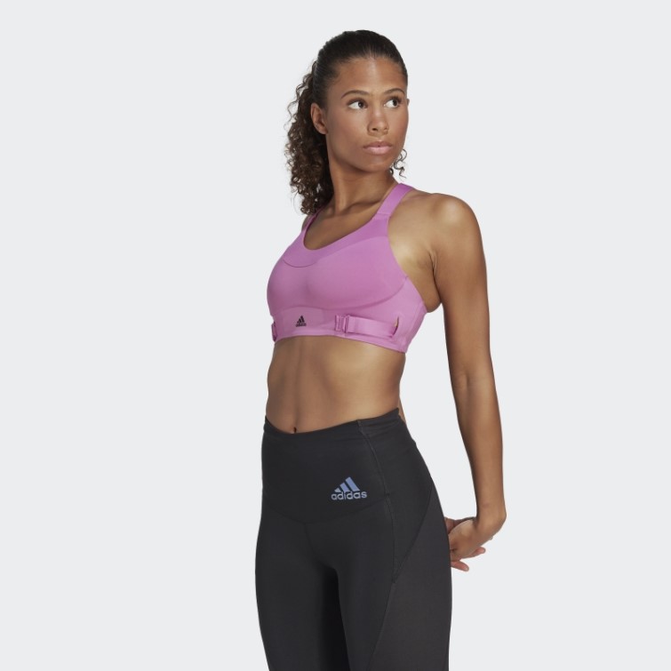 Soutien-gorge à Maintien élevé Fastimpact Luxe Run Lilas Adidas