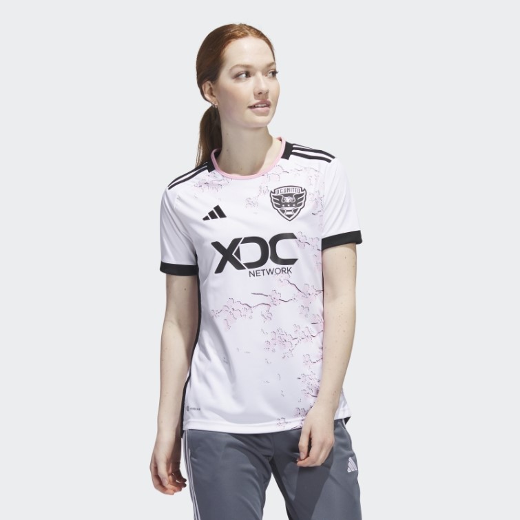 Adidas Blanche D.c. Maillot Extérieur Uni 23/24