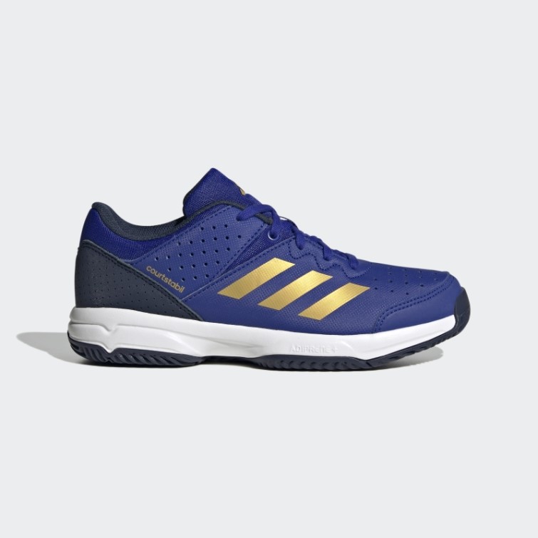 Chaussures Court Stabil Bleu Adidas