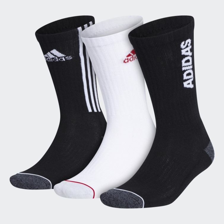 Tiro Chaussettes Matelassées 3 Paires Noir Blanc Adidas