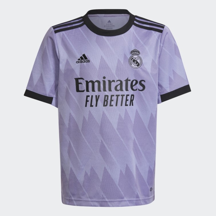 Maillot Exterieur Real Madrid 22/23 Violet Clair Adidas