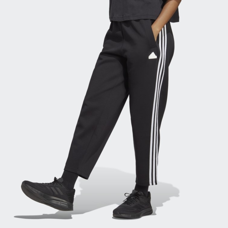 Adidas Pantalon Noir à 3 Bandes Future Icons