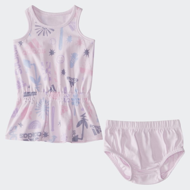 Ensemble Robe Boomer Adidas Ig Aop Rose