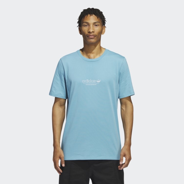 Adidas 4.0 Strike Through T-shirt Bleu