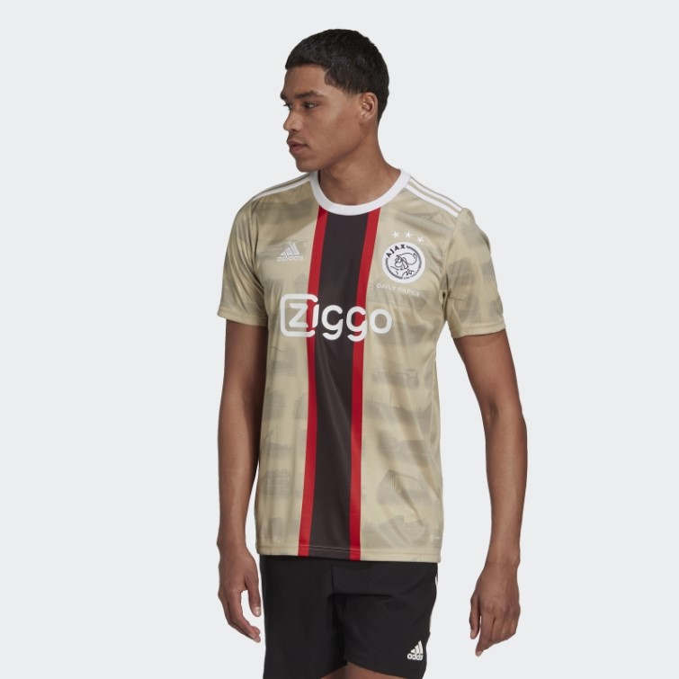 Adidas Ajax Amsterdam X Daily Paper 22/23 Troisième Maillot Savane