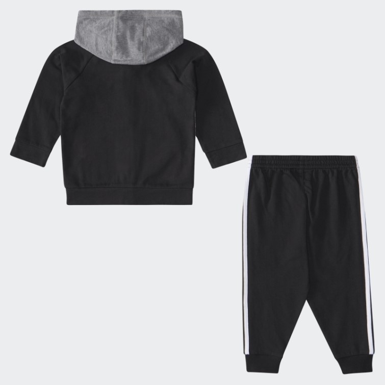 Ensemble Jogging Adidas Ib Ft Clrblkhd Jkt Noir