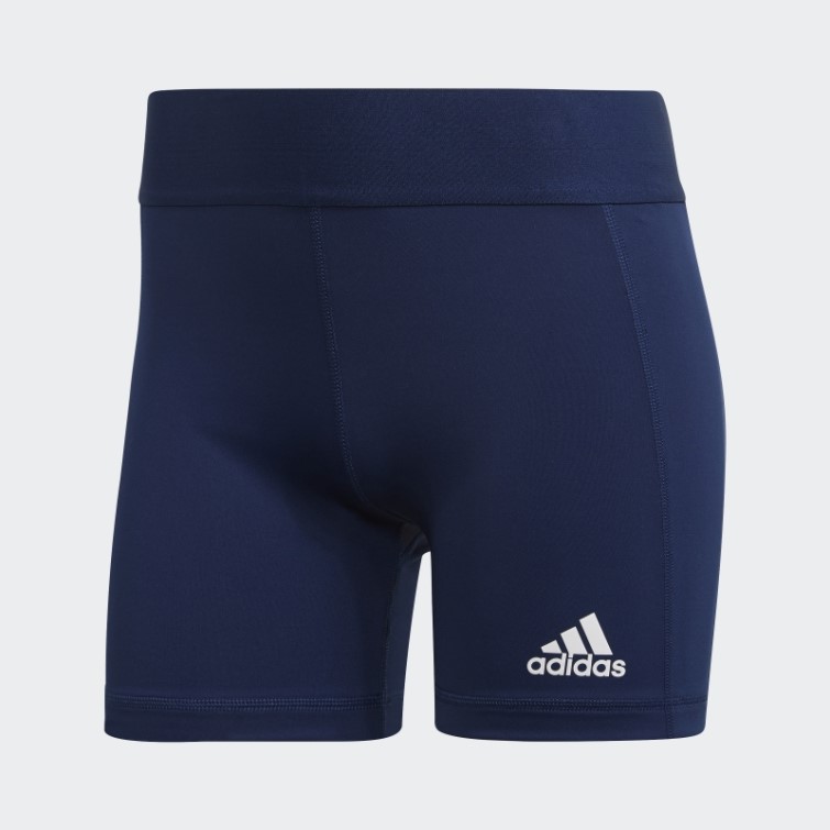 Short De Volleyball Techfit Bleu Marine Adidas